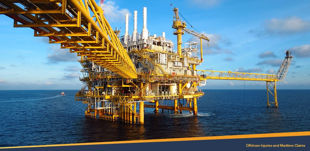 Offshore Oiling rig, Offshore Injuries and Maritime Claims