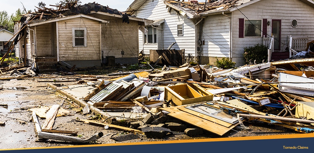 Tornado claims, house destroyed by tornado